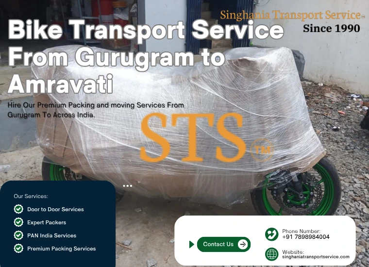 singhania bike transport service from gurugram to amritsar
