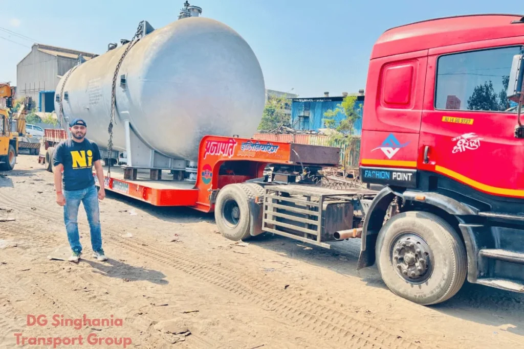 singhania odc goods transport services in india