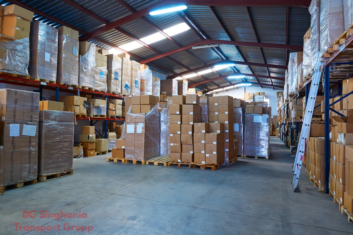 warehousing services in india by dg singhania transport group